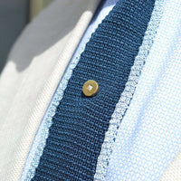 Victorian 18ct Gold Simple Round Circle Tie Pin with a Diamond | Parkin and Gerrish (UK)