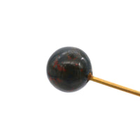 Victorian Gold Tie Pin with a Bloodstone | Parkin and Gerrish (UK)