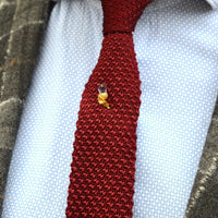 Victorian Scottish 18ct Gold, Amethyst Thistle Tie Pin | Parkin and Gerrish (UK)