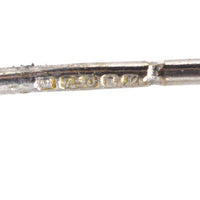 Vintage 18ct White Gold Diamond Bow and Cultured Pearl Drop Earrings | Parkin and Gerrish (UK)