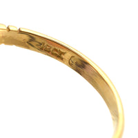 Vintage 1970s 18ct Gold Amethyst & Diamond Cluster Ring | Parkin and Gerrish (UK)