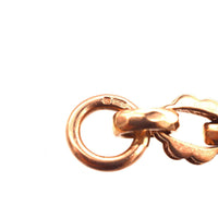 Vintage 9ct Rose Gold Albert Fancy Chain Bracelet | Parkin and Gerrish (UK)