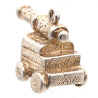 Vintage Silver Cannon