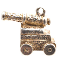 Vintage Silver Cannon