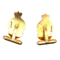 Vintage Silver Gilt The Royal Automobile Club Cufflinks | Parkin and Gerrish (UK)