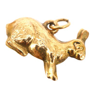 Vintage Slade & Kempton 9ct Gold Bunny Rabbit Charm Pendant | Parkin and Gerrish (UK)