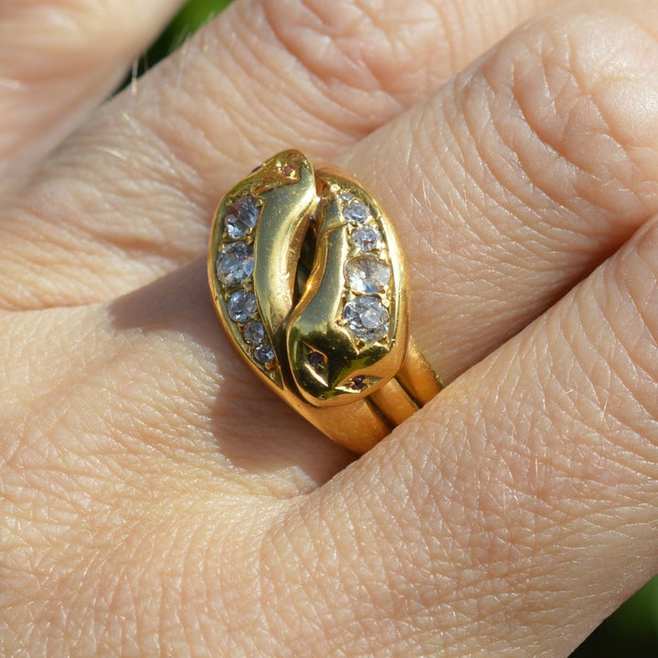 Antique & Vintage Snake Rings — Symbol of Eternal Love - Parkin and Gerrish
