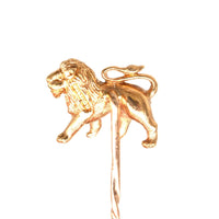 1950s Vintage 9ct Gold Lion Tie Pin | Parkin and Gerrish (UK)