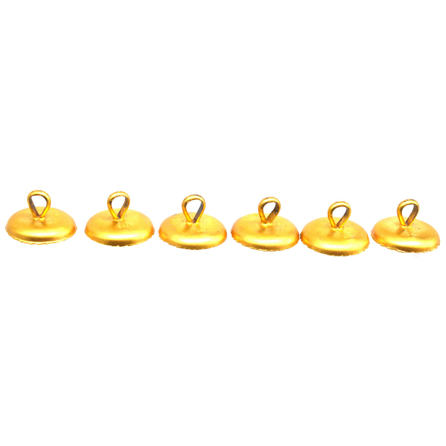 Edwardian 9ct Gold Mother of Pearl Dress Stud Buttons in Original Case