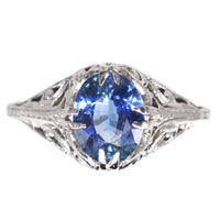 BELLE ÉPOQUE Sapphire 1-1 BELLE ÉPOQUE Sapphire 1-1 White gold, diamonds and sapphires