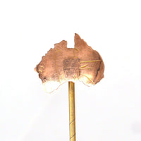 Early 20th Century 9ct Gold Tie Pin of Australia | Parkin and Gerrish (UK)