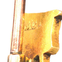 Edwardian 18ct Gold Royal Norfolk Regiment Britannia Tie Pin | Parkin and Gerrish (UK)