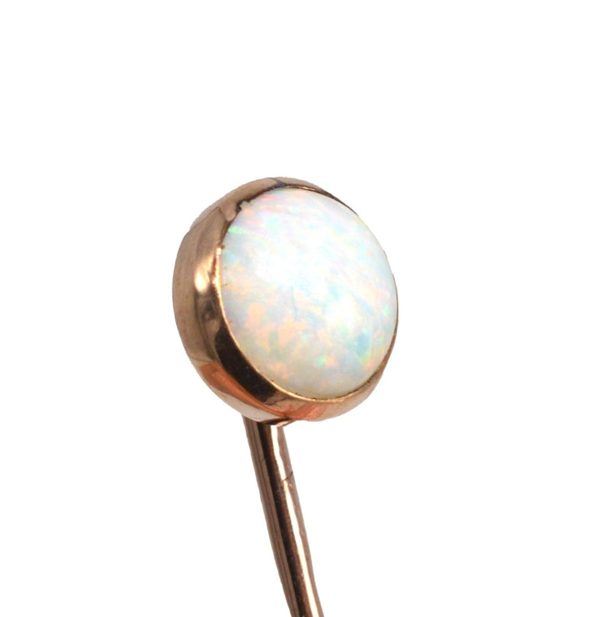 Edwardian 9ct Gold Opal Tie Pin | Parkin and Gerrish | Antique & Vintage Jewellery