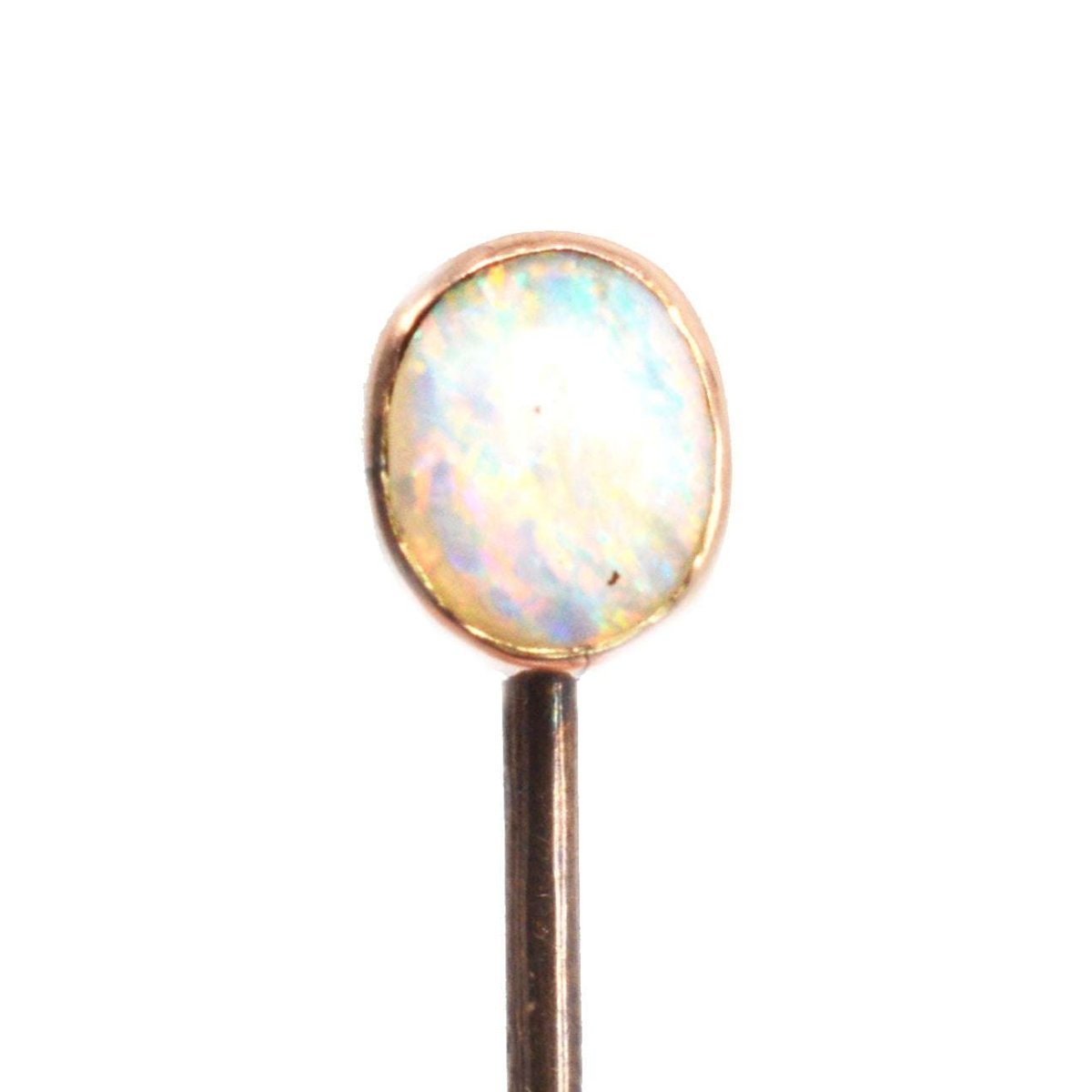Edwardian 9ct Gold Opal Tie Pin – Parkin and Gerrish display picture 1