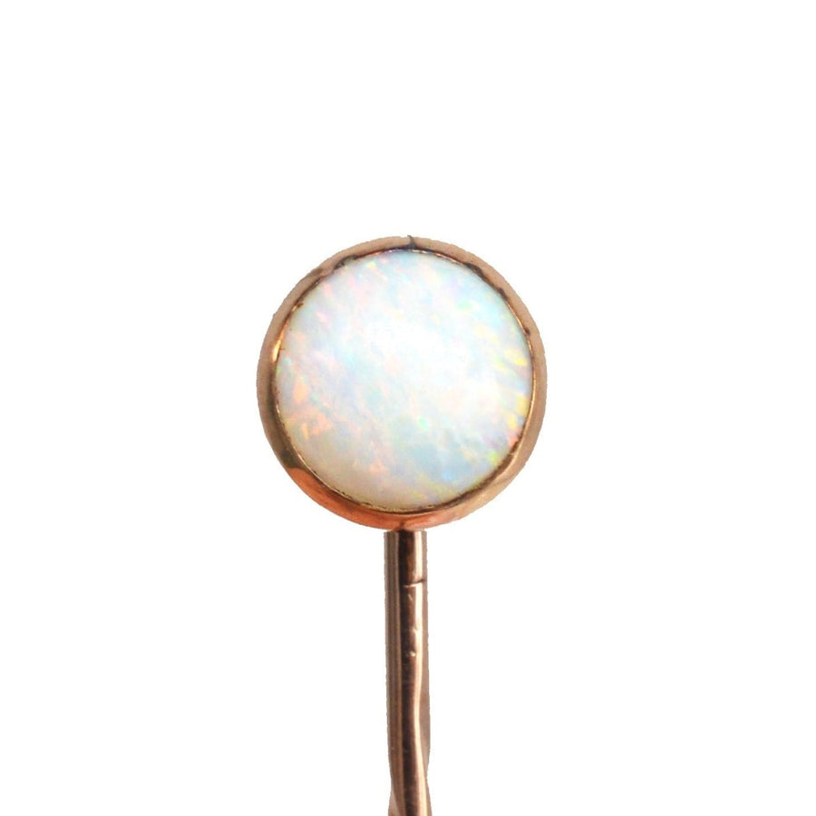 Edwardian 9ct Gold Opal Tie Pin | Parkin and Gerrish | Antique & Vintage Jewellery