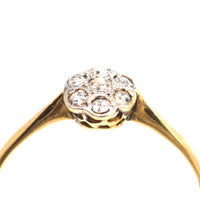 Edwardian Diamond Daisy Cluster Ring | Parkin and Gerrish (UK)