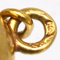 French Art Deco 18ct Gold Ball Cufflinks | Parkin and Gerrish (UK)