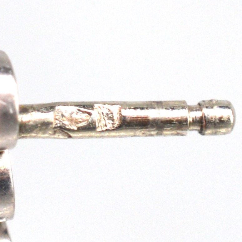 French Belle Epoque 18ct White Gold & Platinum 2.4 carats Diamond Dangling Earrings | Parkin and Gerrish (UK)