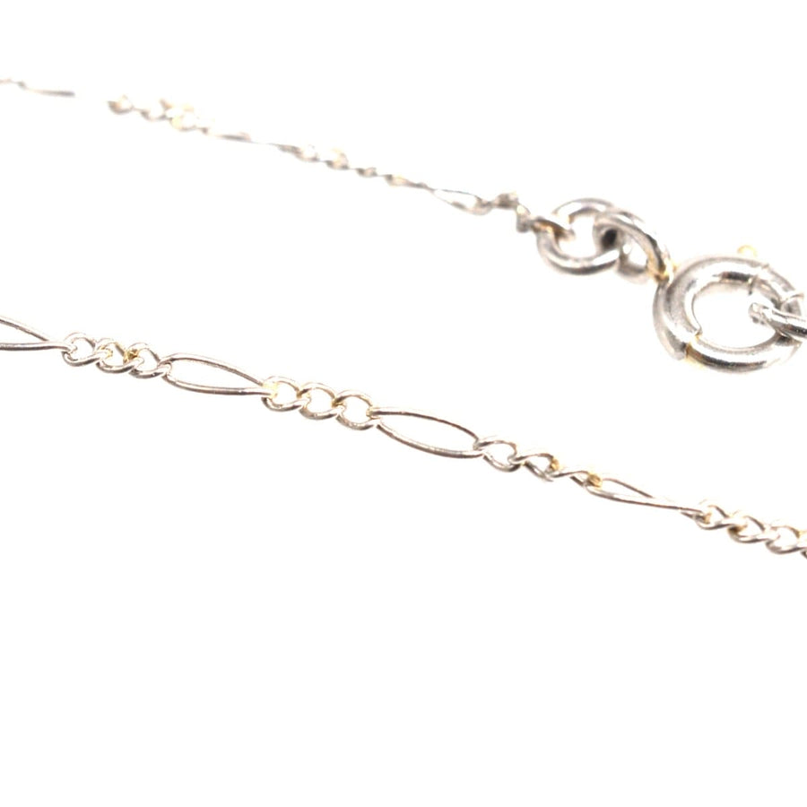 French Belle Epoque Platinum and 18ct White Gold, Diamond Drop Pendant Necklace | Parkin and Gerrish | Antique & Vintage Jewellery