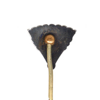 Late 19th Century Aesthetic Period Bird Fan Tie Pin | Parkin and Gerrish (UK)