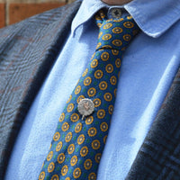 Late 19th Century Aesthetic Period Bird Fan Tie Pin | Parkin and Gerrish (UK)