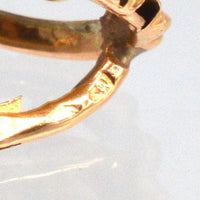 Late 19th Century French Gold and Pearl Dormeuses Earrings | Parkin and Gerrish (UK)