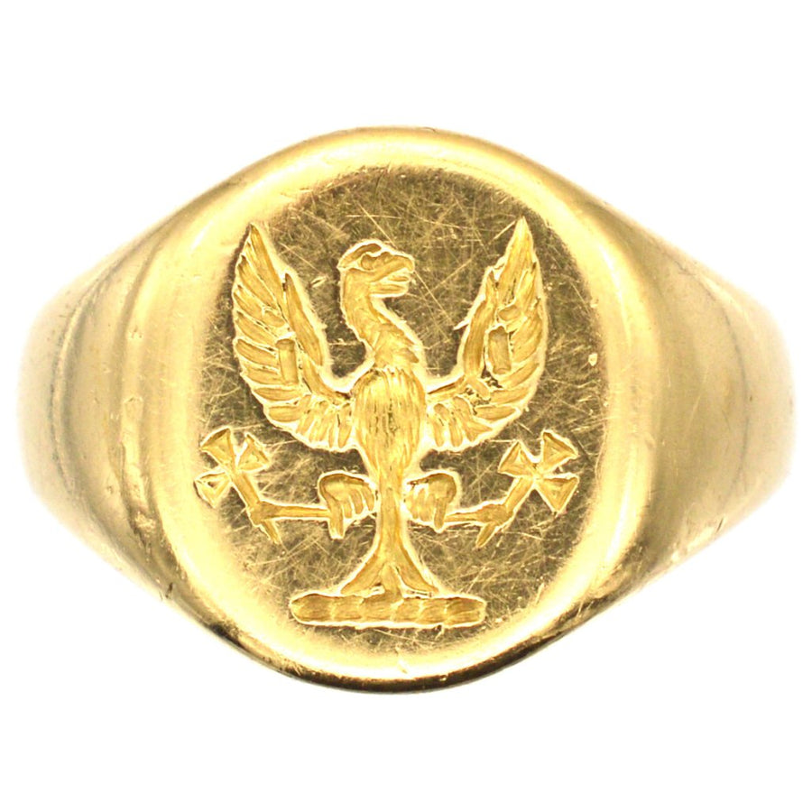 Lost 18ct Gold Signet Ring with Eagle IF FOUND PLEASE GET IN TOUCH | Parkin and Gerrish (UK)