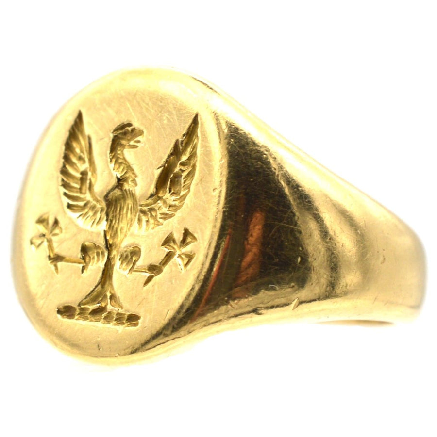 Lost 18ct Gold Signet Ring with Eagle IF FOUND PLEASE GET IN TOUCH | Parkin and Gerrish (UK)
