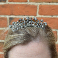 Regency Early 19th Century Cut Steel Tiara Hair Comb | Parkin and Gerrish (UK)