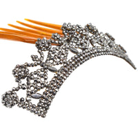 Regency Early 19th Century Cut Steel Tiara Hair Comb | Parkin and Gerrish (UK)