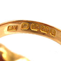 Victorian 18ct Gold and Carnelian Shield Signet Ring | Parkin and Gerrish (UK)