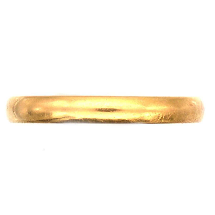 1930s 22ct Gold Wedding Ring (2.6 mm) | Parkin and Gerrish | Antique & Vintage Jewellery