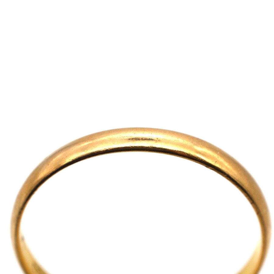 1930s 22ct Gold Wedding Ring (2.6 mm) | Parkin and Gerrish | Antique & Vintage Jewellery