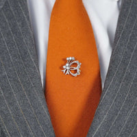 1940s 18ct White Gold, Diamond Bow Motif Brooch | Parkin and Gerrish (UK)