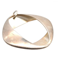 1960s Silver Modernist Pendant by Henning Koppel for Georg Jensen in Original Case | Parkin and Gerrish (UK)