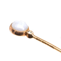 Art Deco 14ct Gold Star Sapphire Tie Pin by Shreve & Co | Parkin and Gerrish (UK)