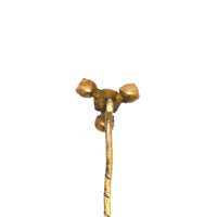 Art Deco Gilt Metal Paste Trio Tie Pin | Parkin and Gerrish (UK)