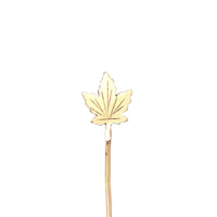 Art Deco Rolled Gold Plate Gold Maple Leaf Tie Pin | Parkin and Gerrish (UK)