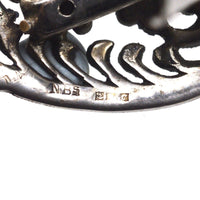 Art Deco Silver & Marcasite Double Clip Brooch | Parkin and Gerrish (UK)