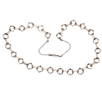 Antique Silver & White Paste Necklace by W. H. Collins & Co. Ltd | Parkin and Gerrish (UK)