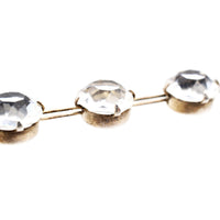 Antique Silver & White Paste Necklace by W. H. Collins & Co. Ltd | Parkin and Gerrish (UK)