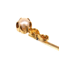 Art Nouveau 15ct Gold Pearl Tie Pin | Parkin and Gerrish (UK)