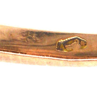 Austro - Hungarian Art Nouveau Silver & 14ct Gold and Diamond Flower Ring | Parkin and Gerrish (UK)