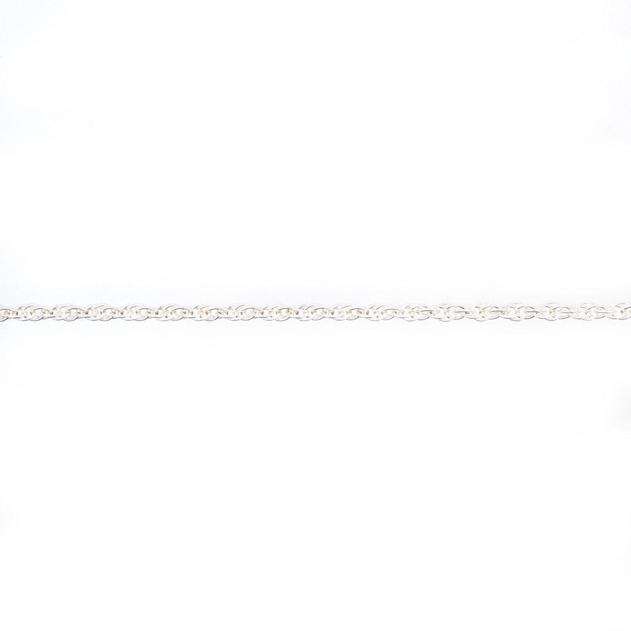 Contemporary Silver Prince of Wales Rope Chain 16"/40cm | Parkin and Gerrish | Antique & Vintage Jewellery