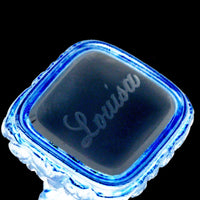 Decorative Georgian 18ct Gold Cased Chalcedony Seal Engraved with name Louisa | Parkin and Gerrish (UK)