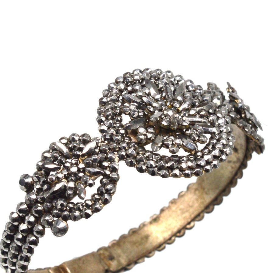 Early 19th Century Cut Steel Bangle | Parkin and Gerrish | Antique & Vintage Jewellery