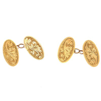 Edwardian 9ct Gold, Cufflinks and Dress Set | Parkin and Gerrish (UK)