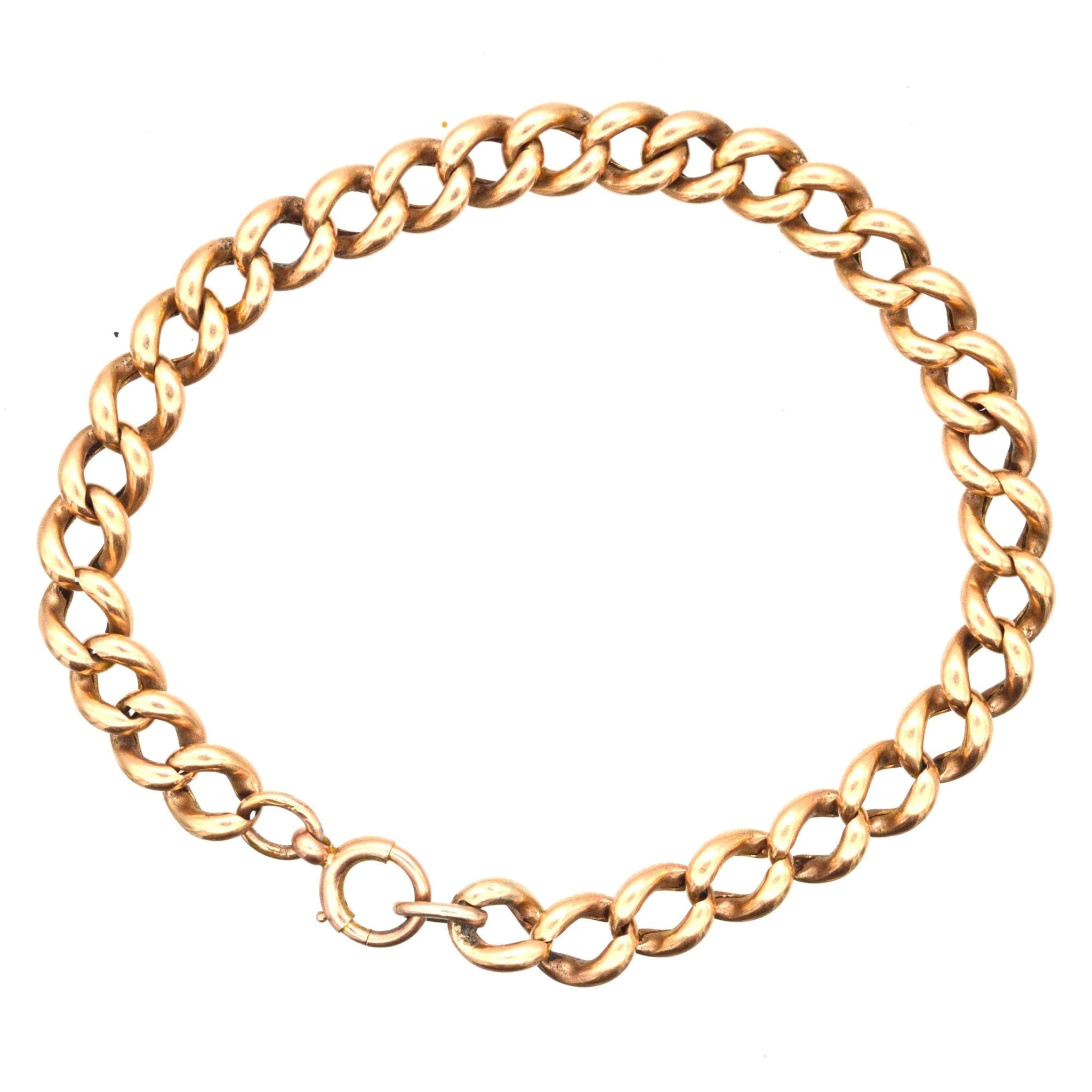 9ct Yellow Gold Curb Bracelet - G5246 | Jewel of the Bay