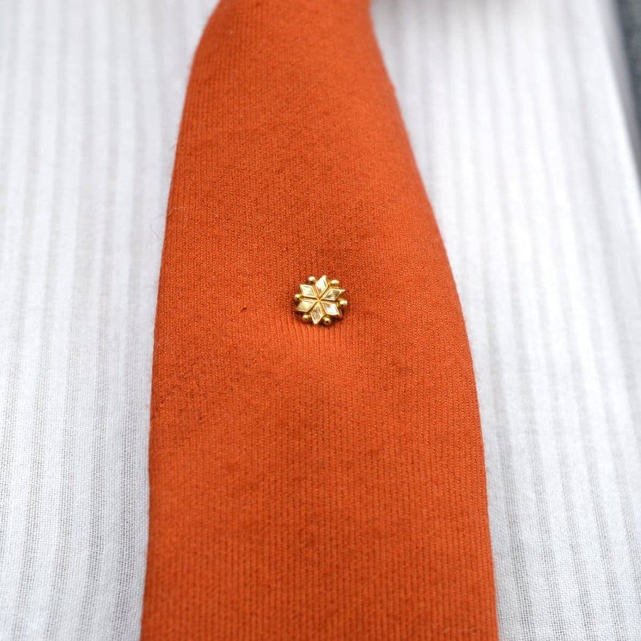 Edwardian Gold Plated Star Tie Pin | Parkin and Gerrish | Antique & Vintage Jewellery