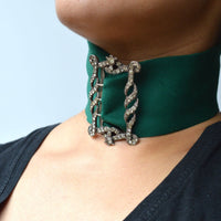 Edwardian SIiver & Paste Buckle | Parkin and Gerrish (UK)